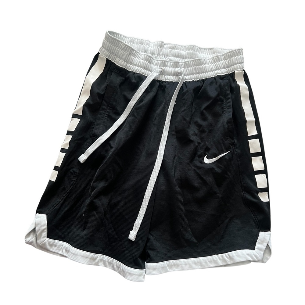 Nike Men's elite Black and White Athletic Shorts